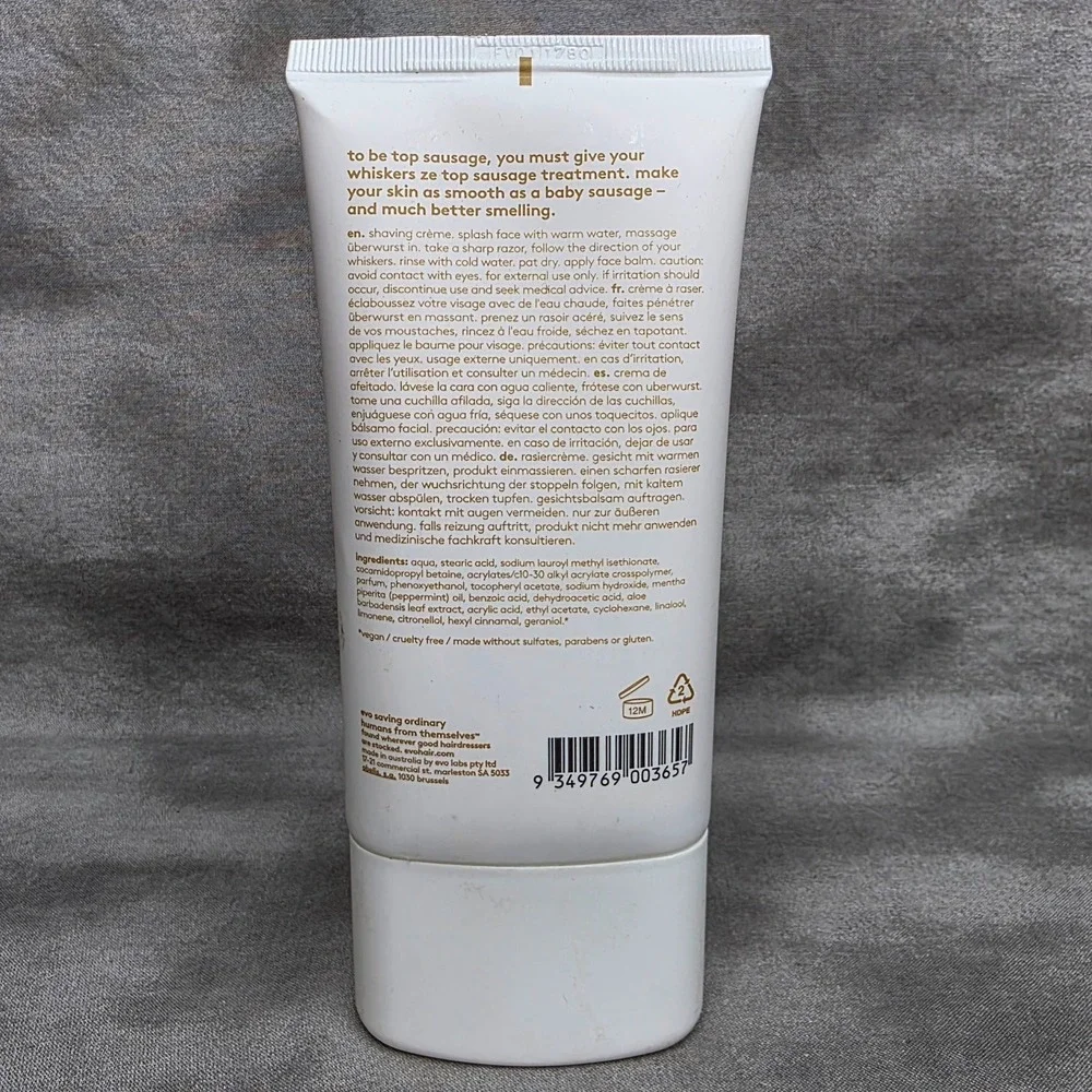Evo Uberwurst Shaving Creme 5.1 fl oz